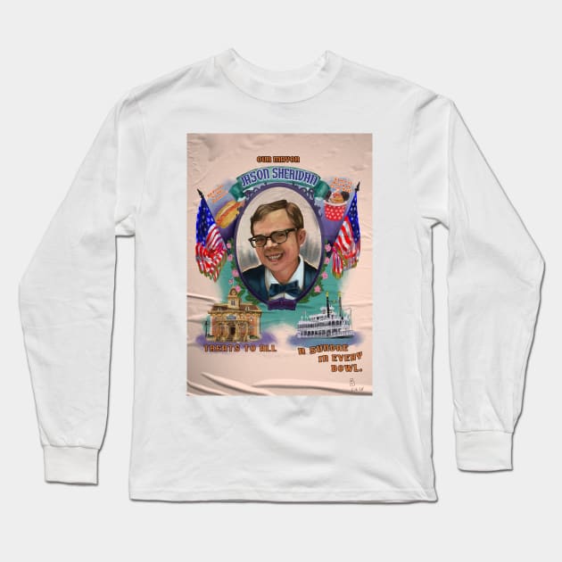 Our Mayor Long Sleeve T-Shirt by Atheyism